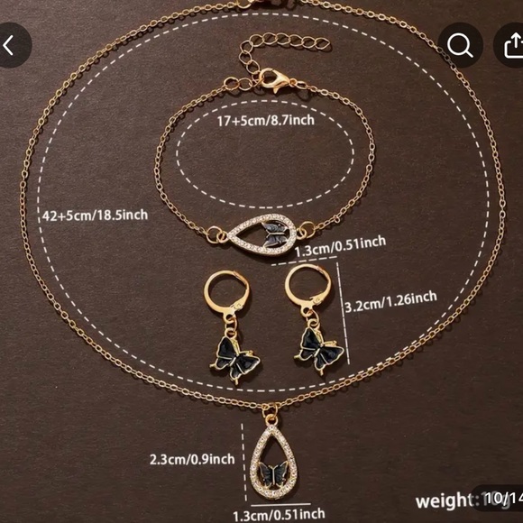 5pcs Exquisite Butterfly Luxury Quartz Watches for Women - Picture 4 of 4